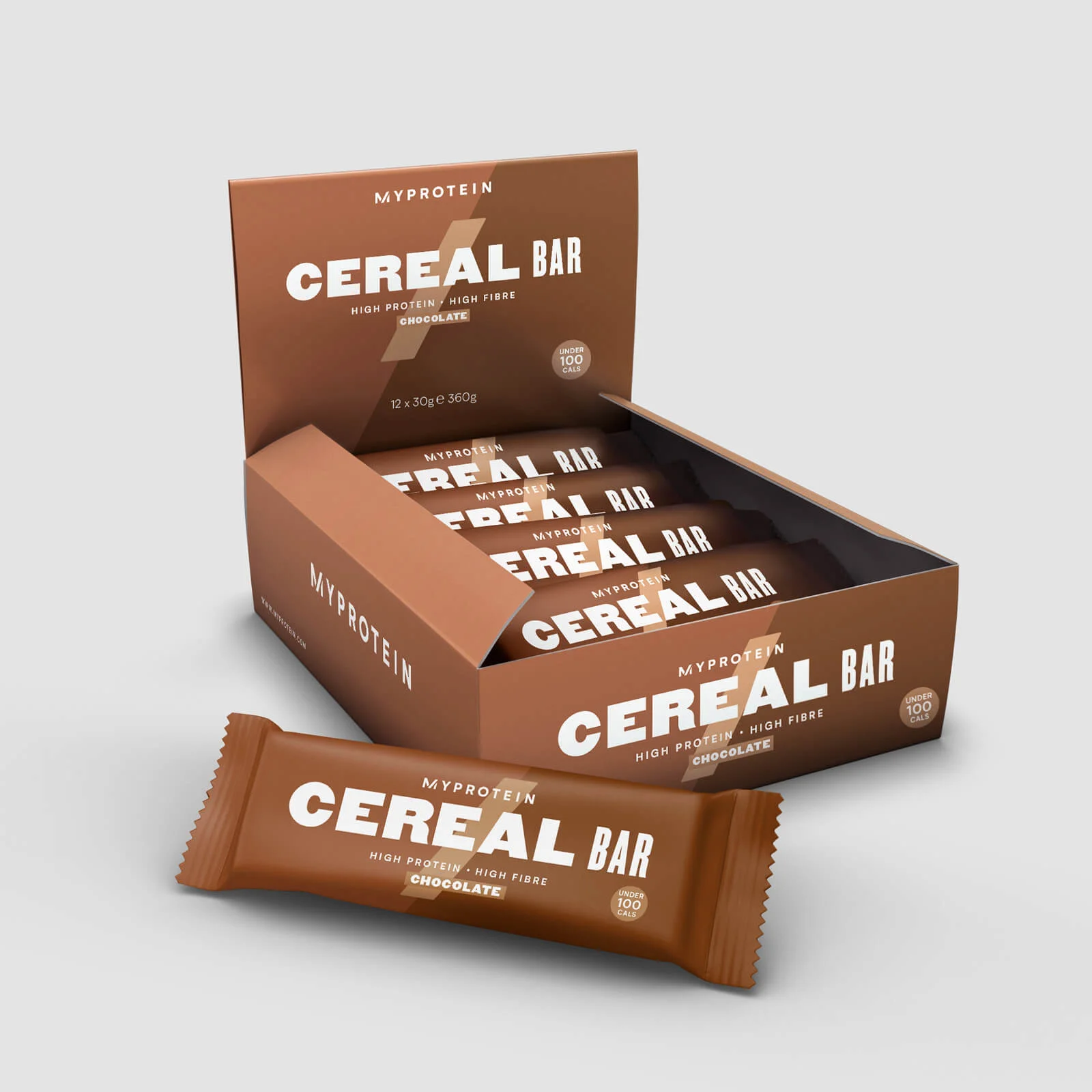 谷物棒 - 12 x 30g - 双巧克力味 图片 1