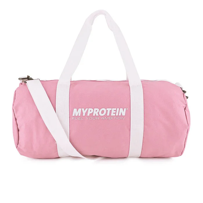 Myprotein 运动健身圆桶包 - 粉红色