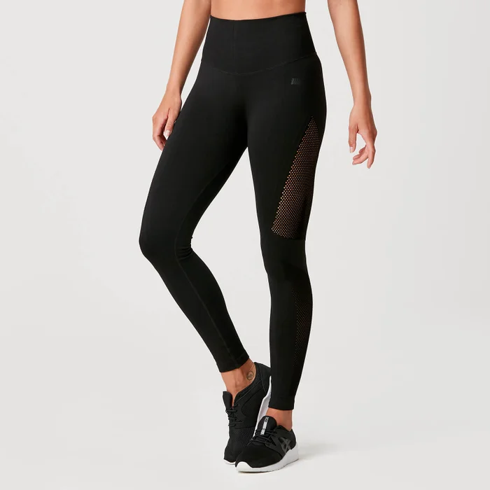 Myprotein Luxe Seamless Leggings - Black