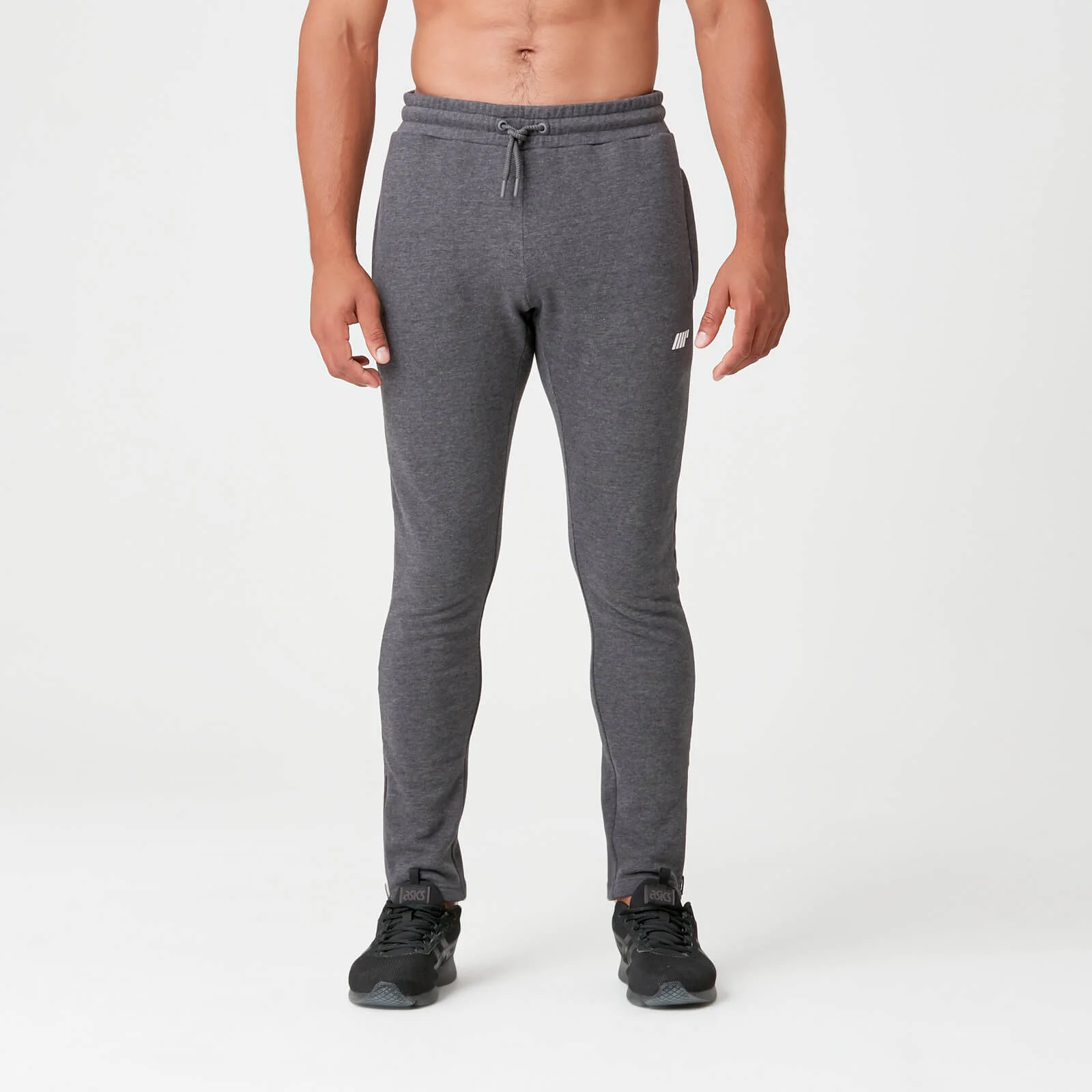 MP Men's Tru-Fit Slim Fit Joggers - Charcoal Marl - XS 图片 1