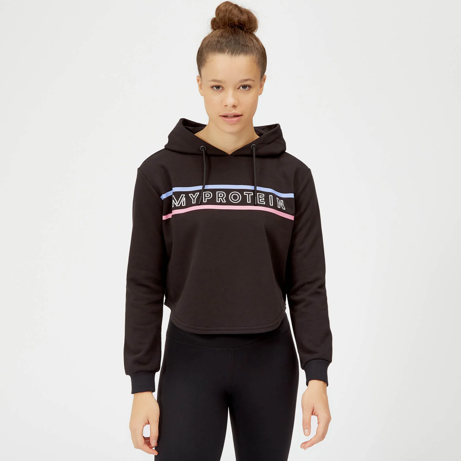 Myprotein The Original Crop Hoodie - Black - XS 图片 1