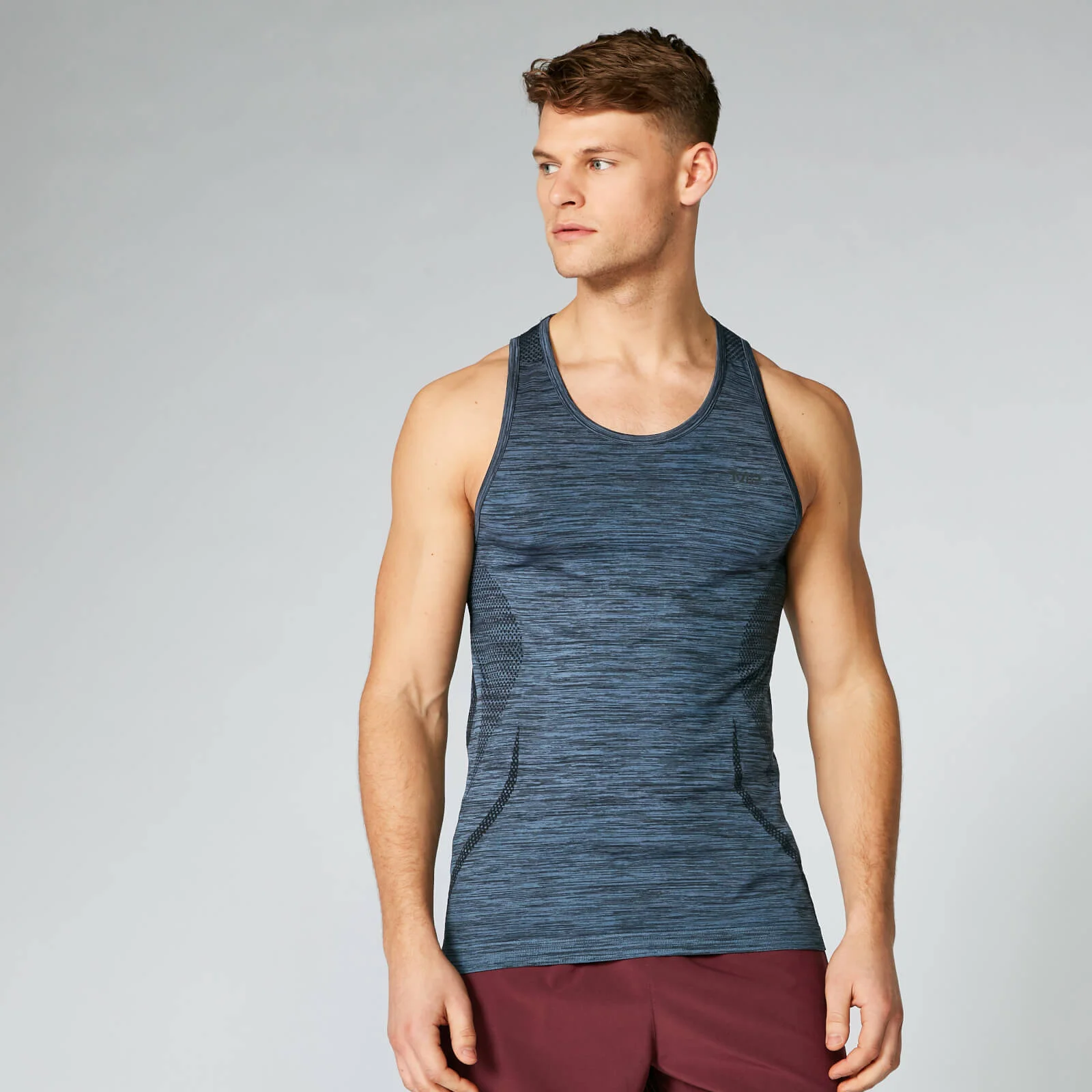 Sculpt Seamless Tank Top - Dark Indigo - XS 图片 1