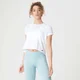 女士设计款T恤 – 白色