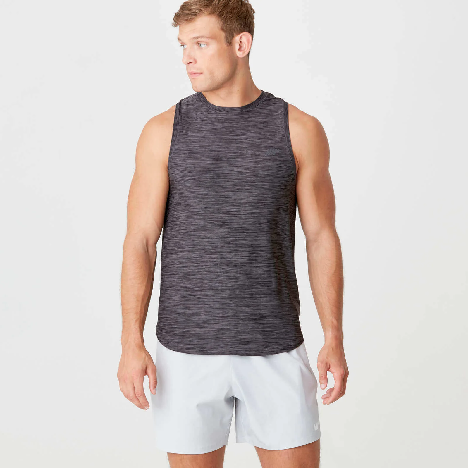 MP Men's Dry-Tech Infinity Tank Top - Slate Marl - XS 图片 1