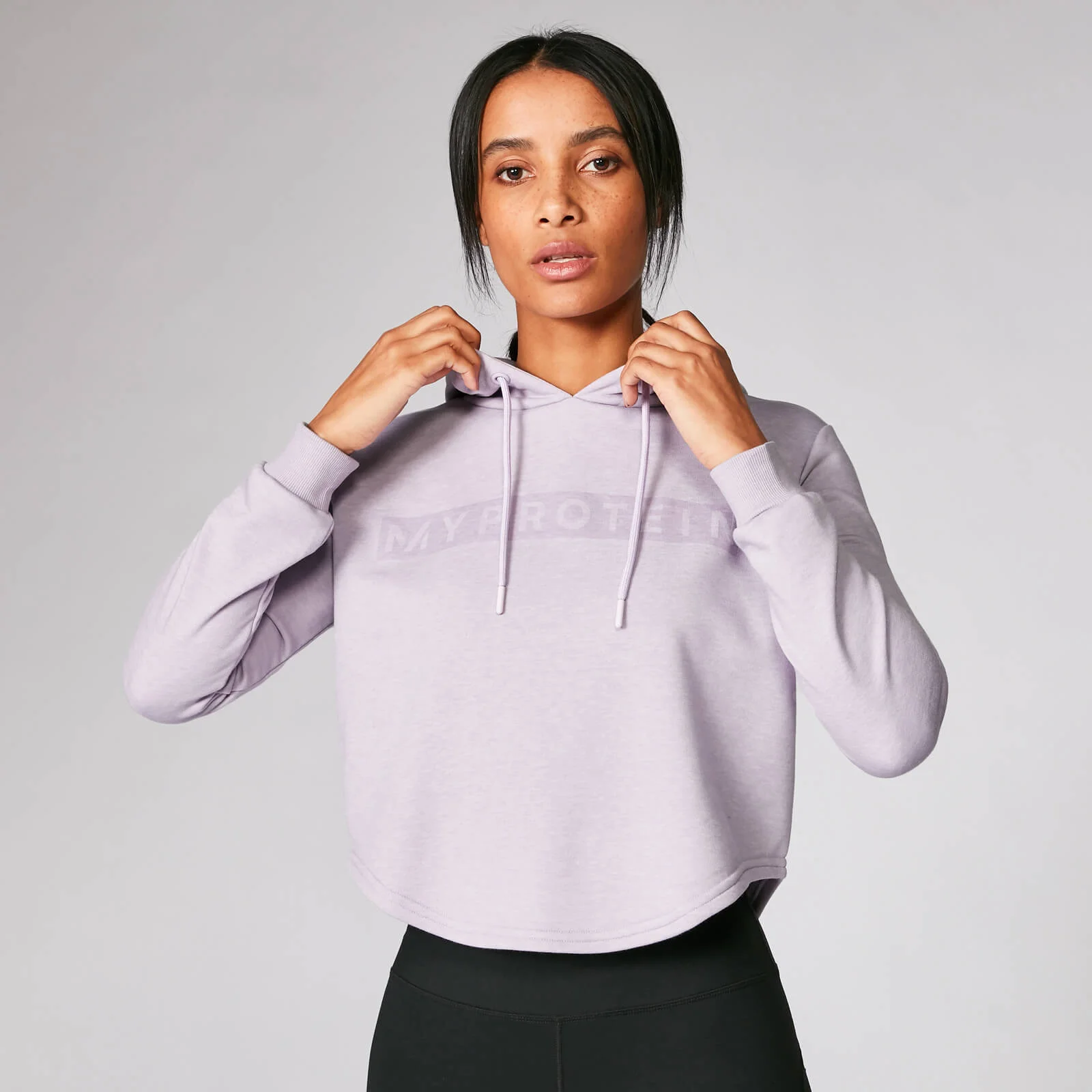 Myprotein The Original Cropped Hoodie - Soft Purple - XS 图片 1