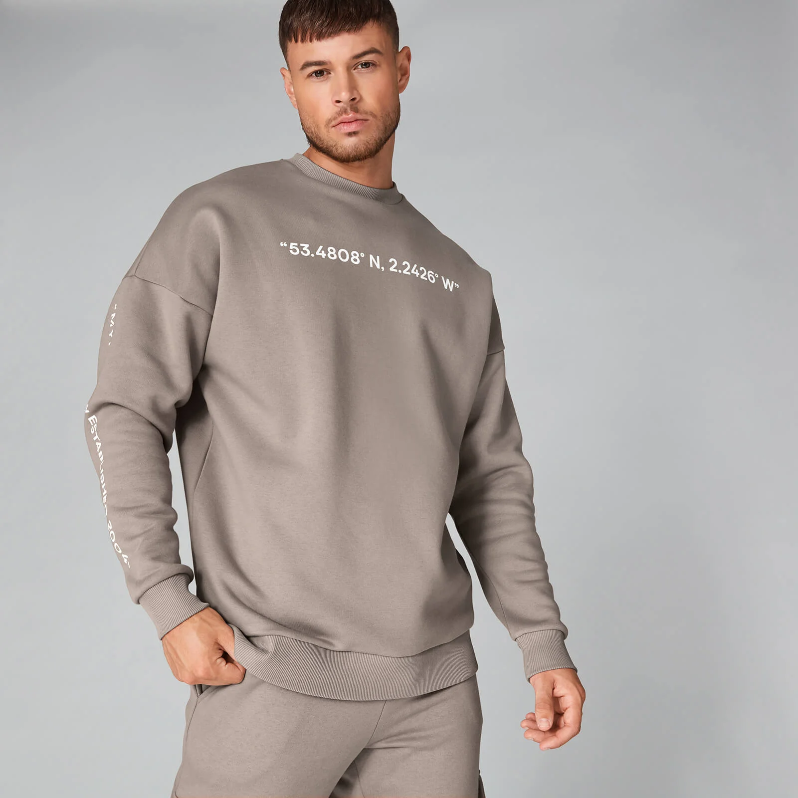 Myprotein Co-Ordinate Sweatshirt - Quarry - XS 图片 1