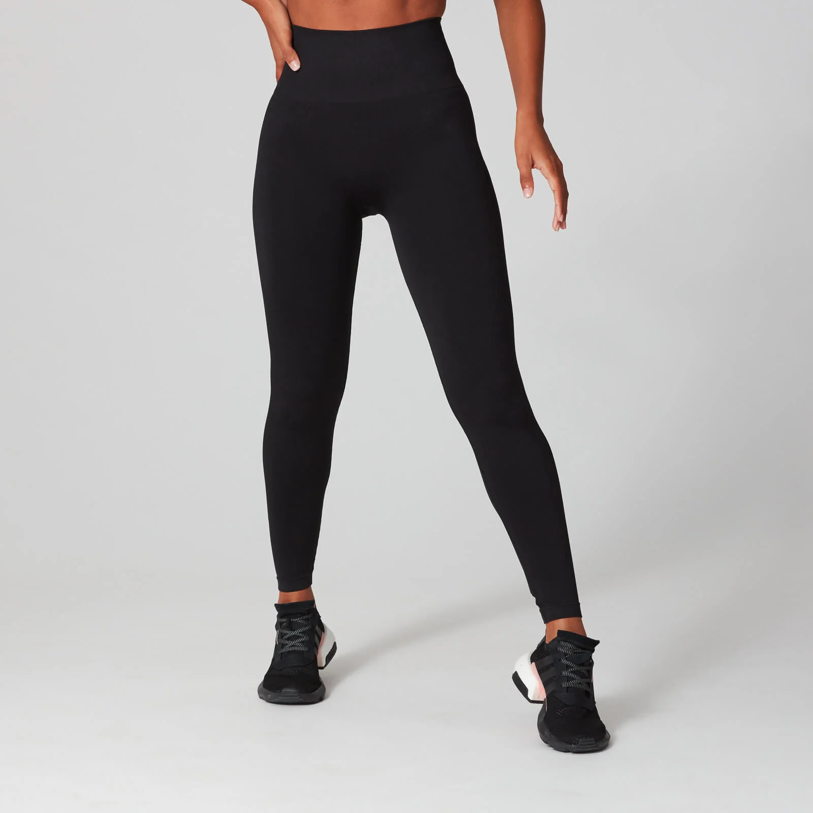 Shape Seamless 无缝系列女士 Ultra 紧身裤 - 黑色 - XS 图片 1