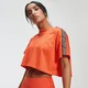 Rest Day 女士双排胶带短版上衣 - 橘色