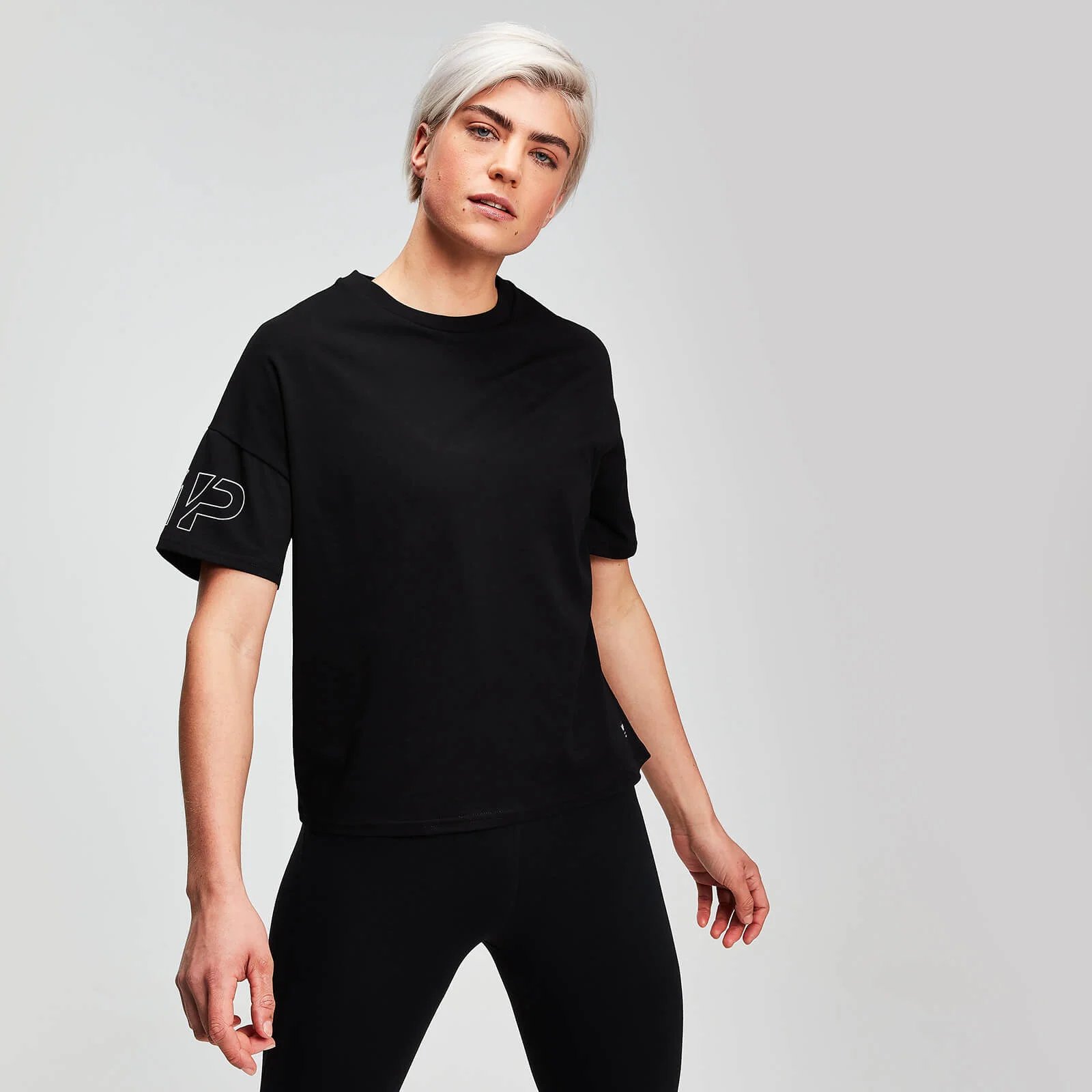MP Women's Power T-Shirt - Black - XS 图片 1