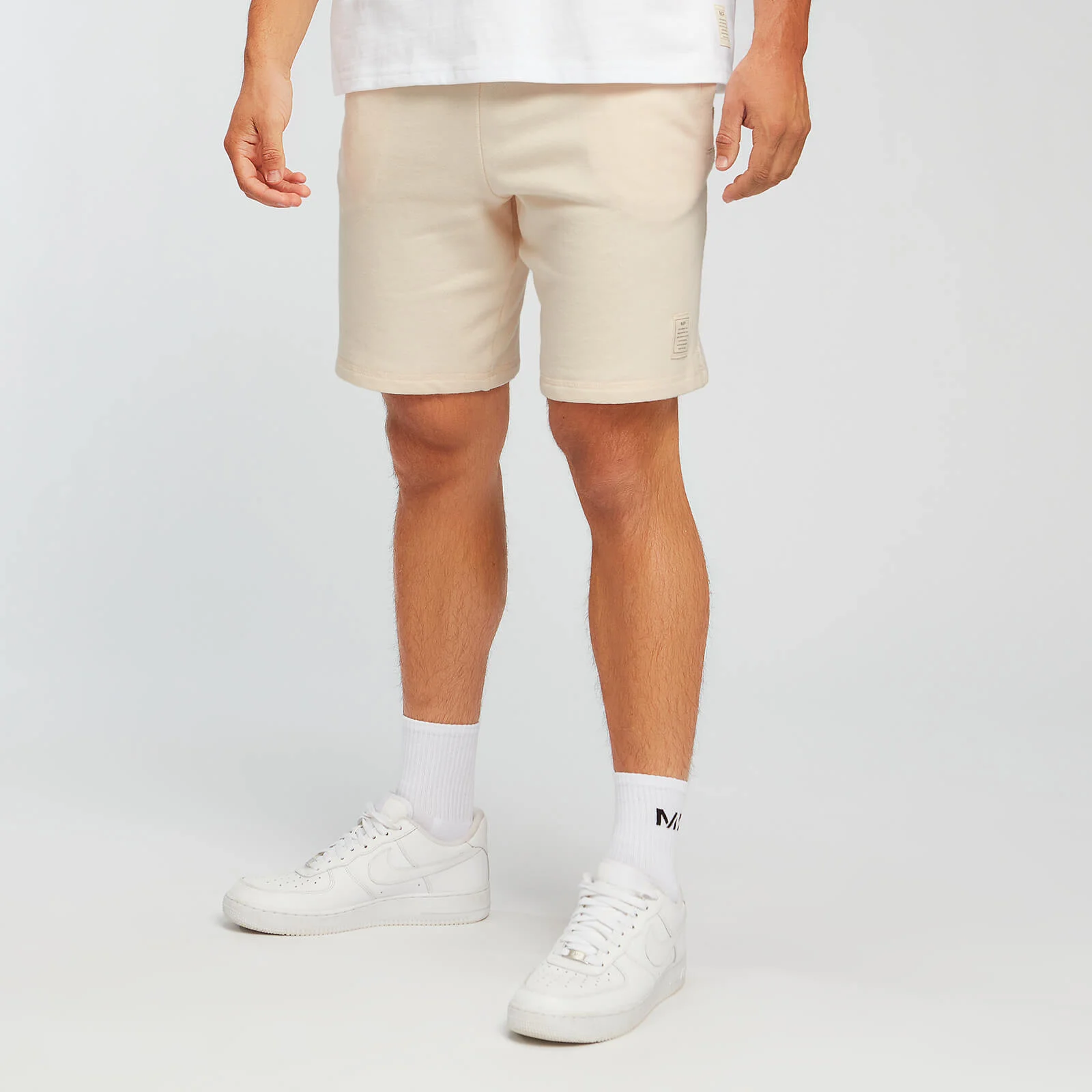 MP Men's A/WEAR Sweatshorts - Ecru - XS 图片 1