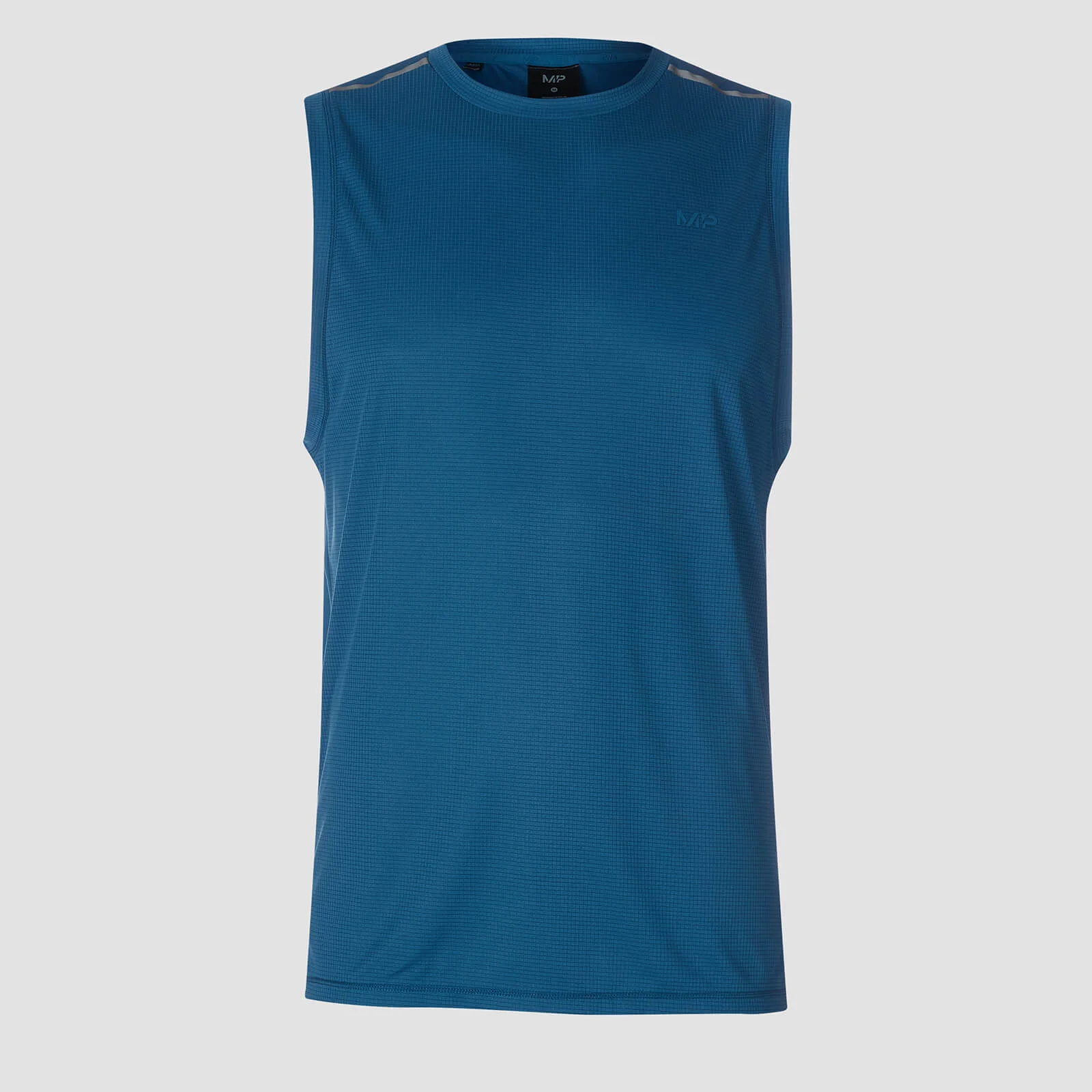 MP Men's Training Grid Tank Top - Pilot Blue - XS 图片 1