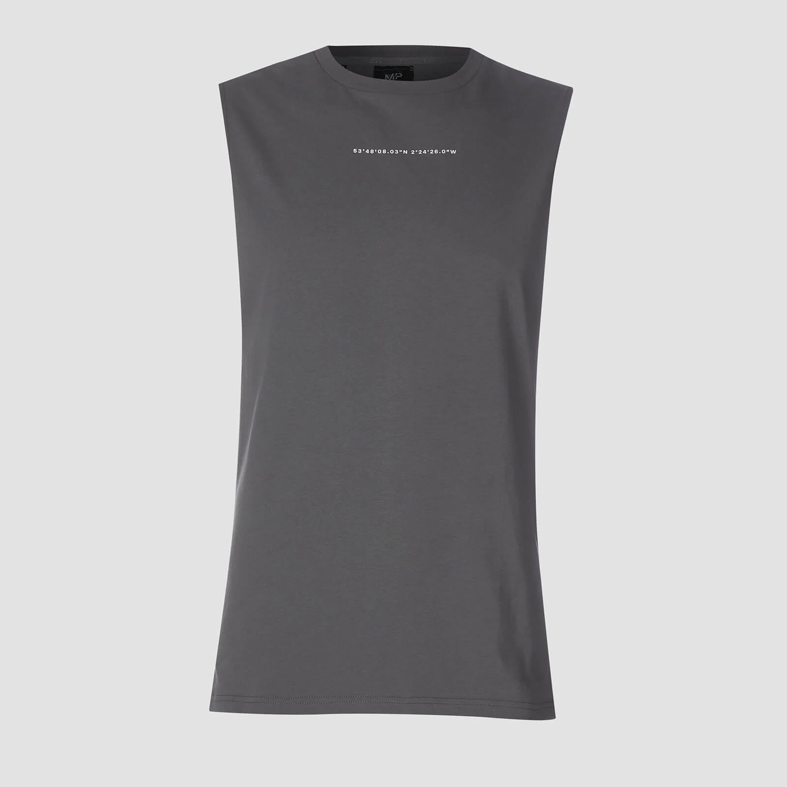 MP Men's Rest Day Coordinates Drop Armhole Tank - Carbon - XS 图片 1