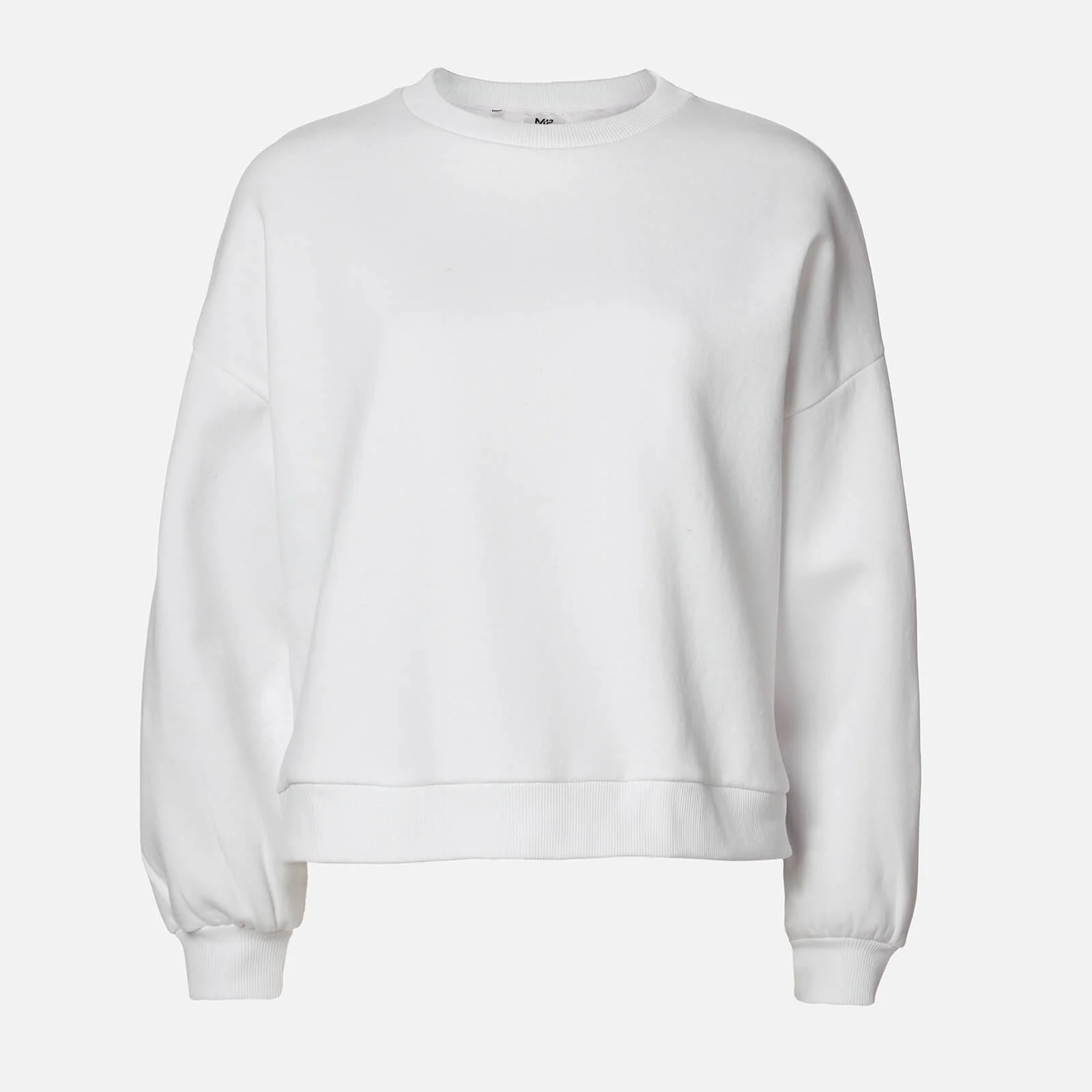 MP Women's Oversized Sweatshirt - White - XS 图片 1