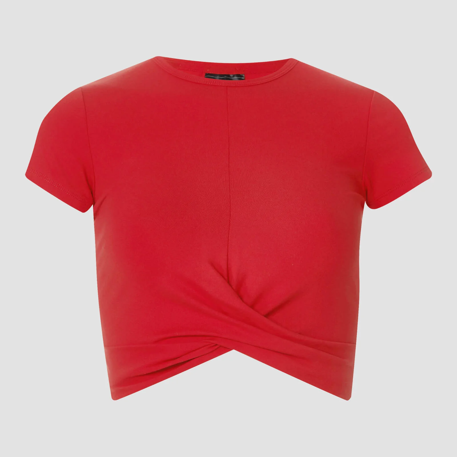 MP Women's Power Short Sleeve Crop Top - Danger - XS 图片 1