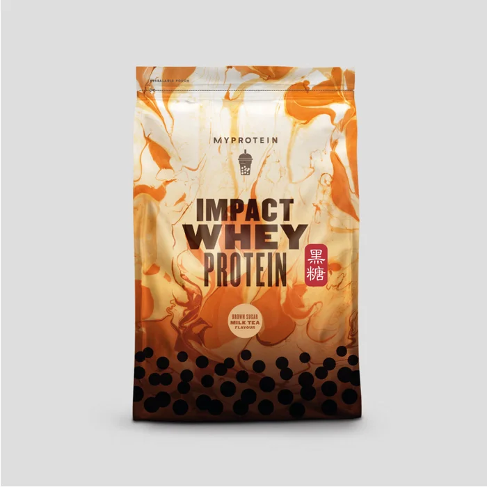 黑糖珍珠奶茶口味 Impact 乳清蛋白粉