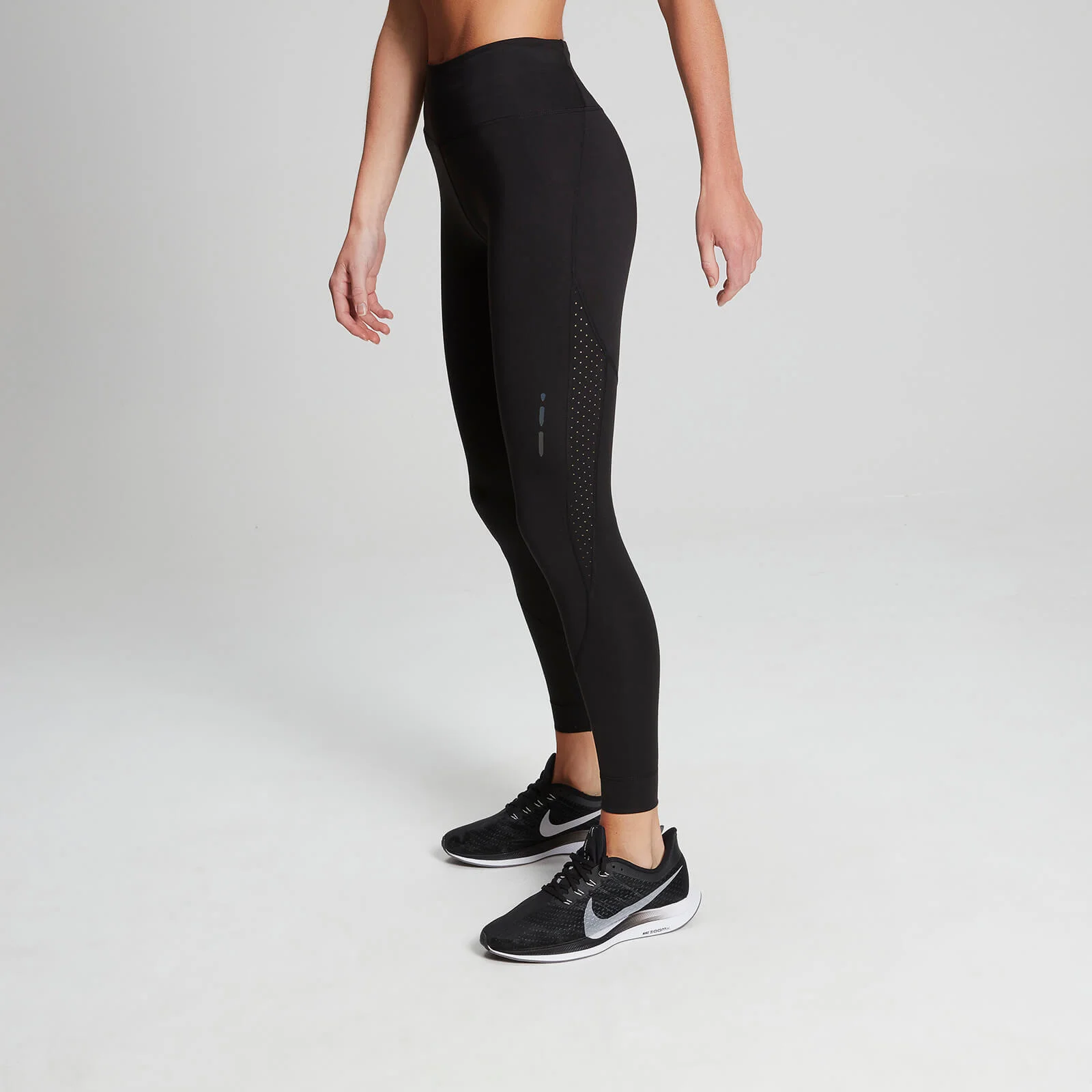 MP Women's Power Ultra Leggings - Black/Danger - XS 图片 1