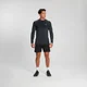 MP Men's Essential Long Sleeve Seamless T-Shirt - Carbon Marl