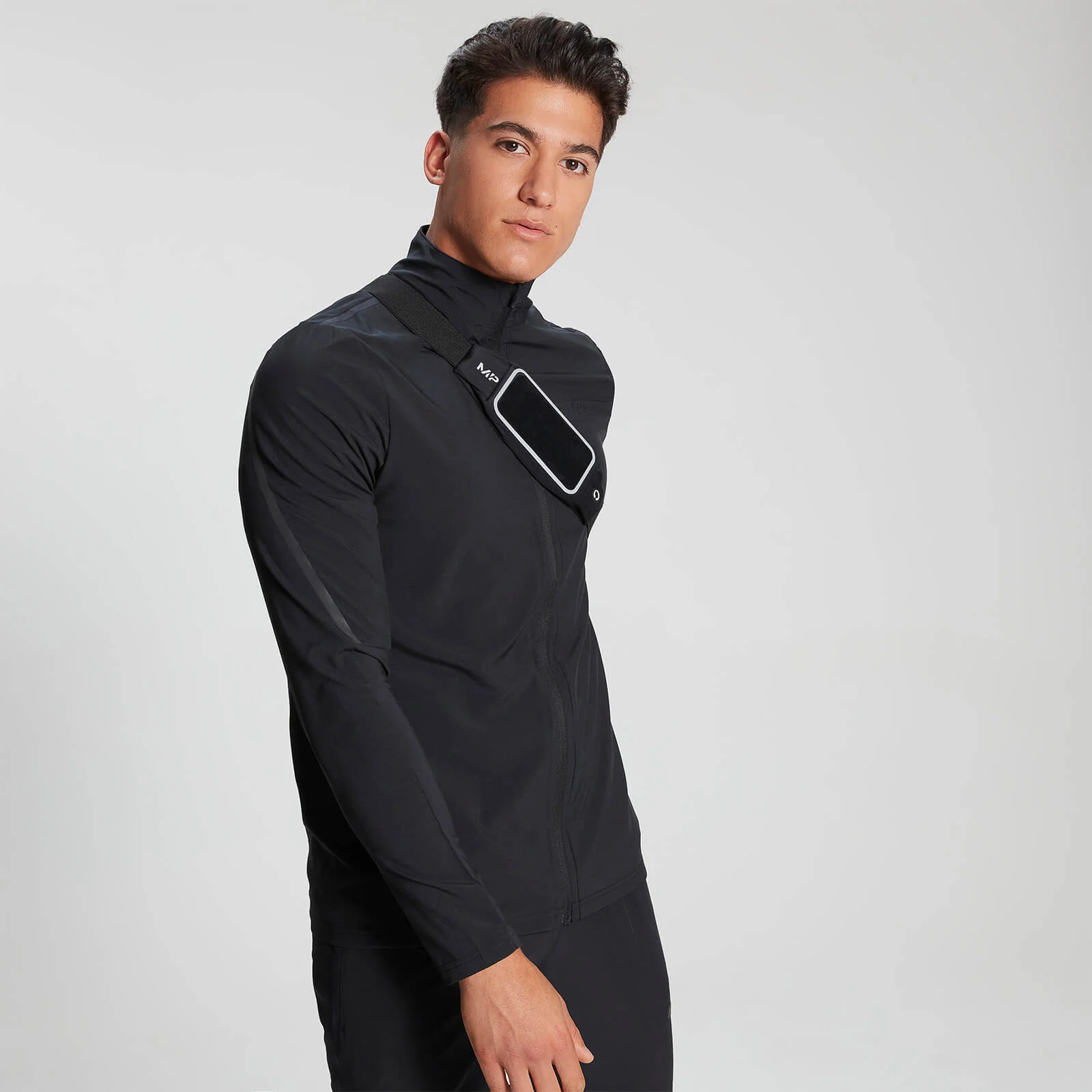 MP Men's Velocity Track Top - Black - XS 图片 1