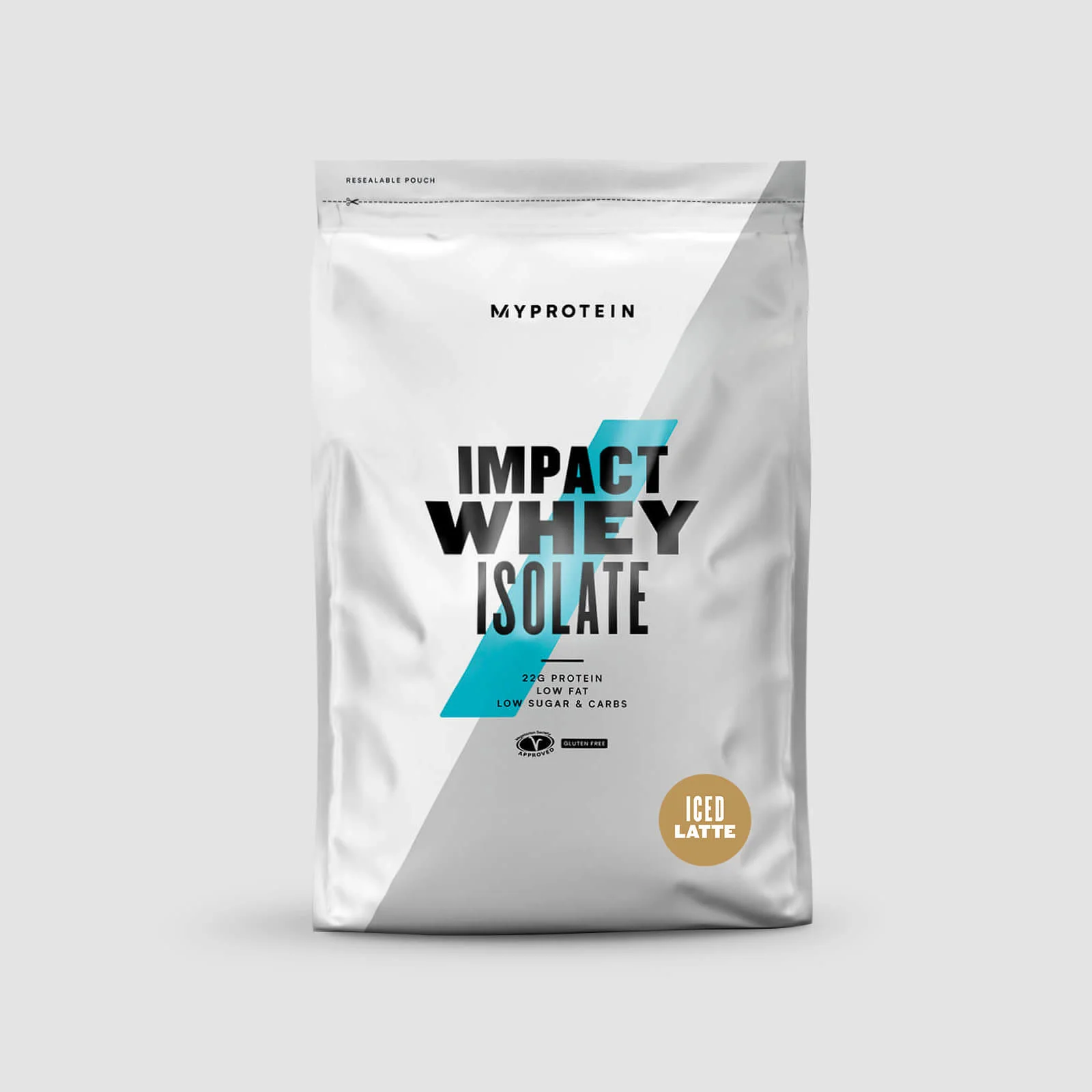 【夏日限定】冰拿铁口味 Impact分离乳清蛋白粉 - 1kg - 冰拿铁 图片 1
