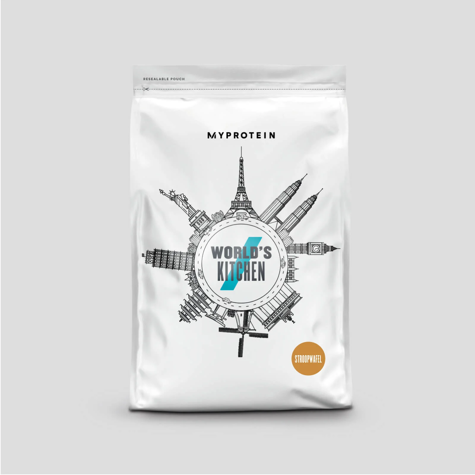 Myprotein Impact Whey Protein, Stroopwafel, 1kg 图片 1