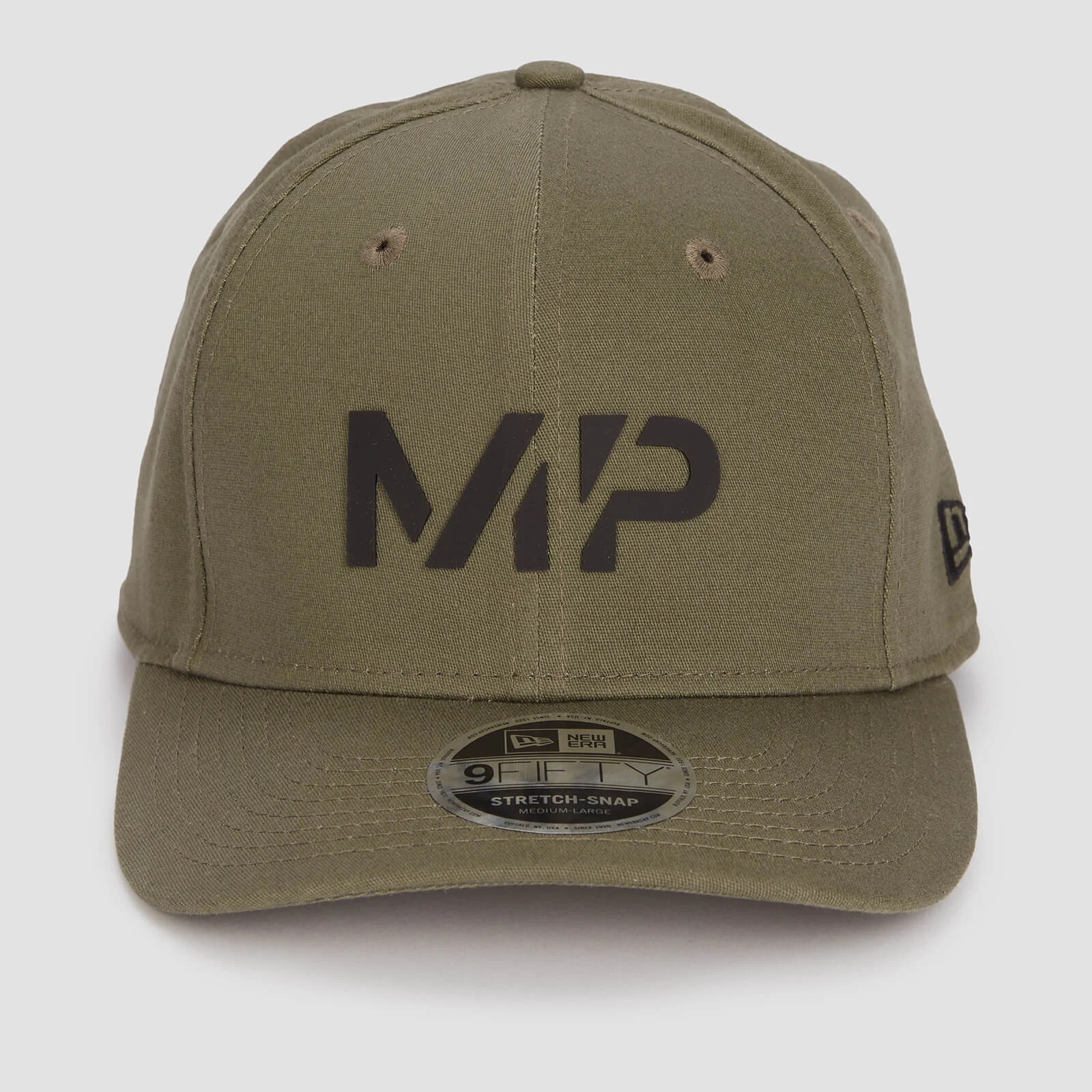 MP New Era 9FIFTY Stretch Snapback - Dark Olive/Black - S-M 图片 1