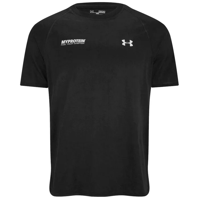 Under Armour® Tech™ 男士运动T恤 – 黑/白