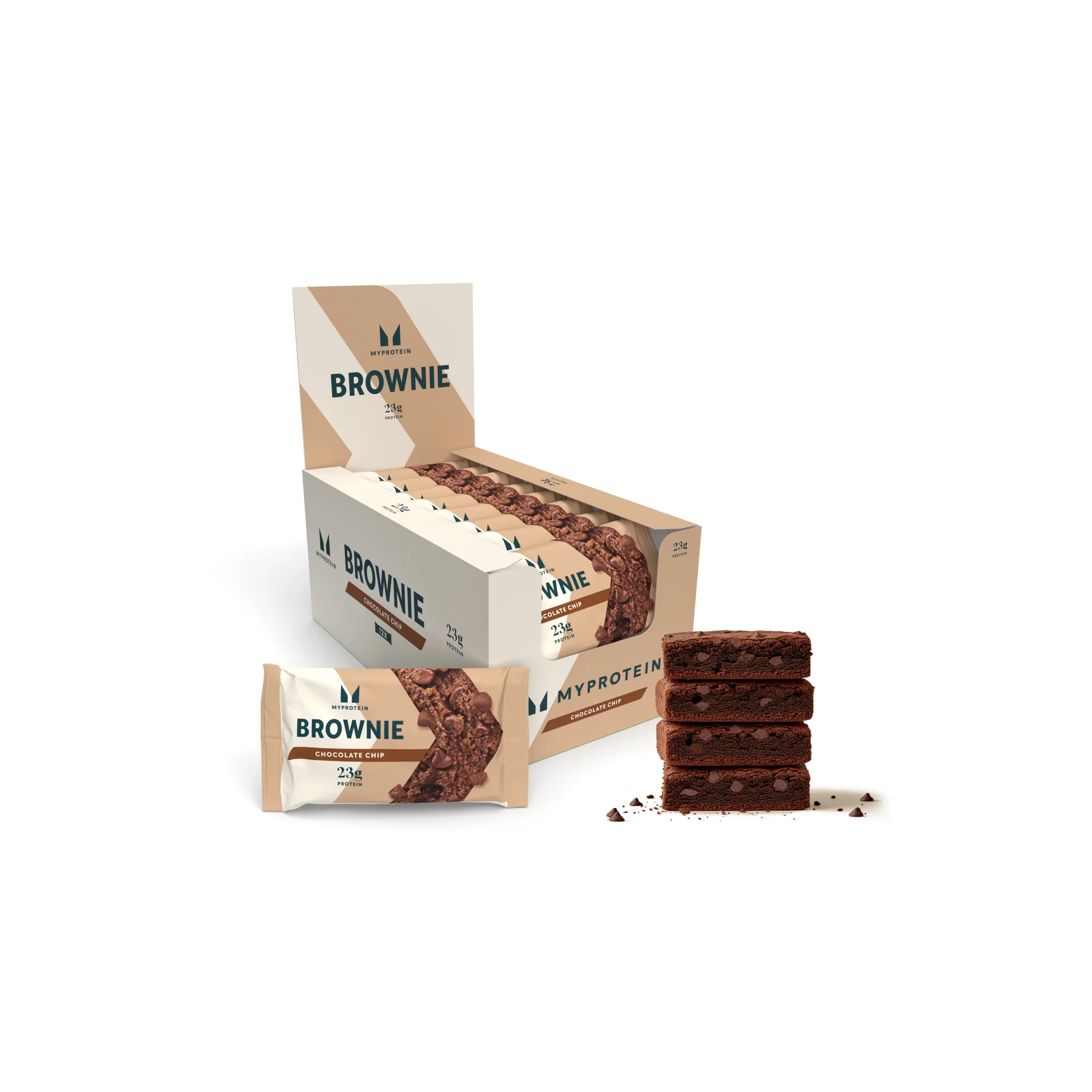 蛋白布朗尼 - 12 x 75g - 巧克力味 图片 1
