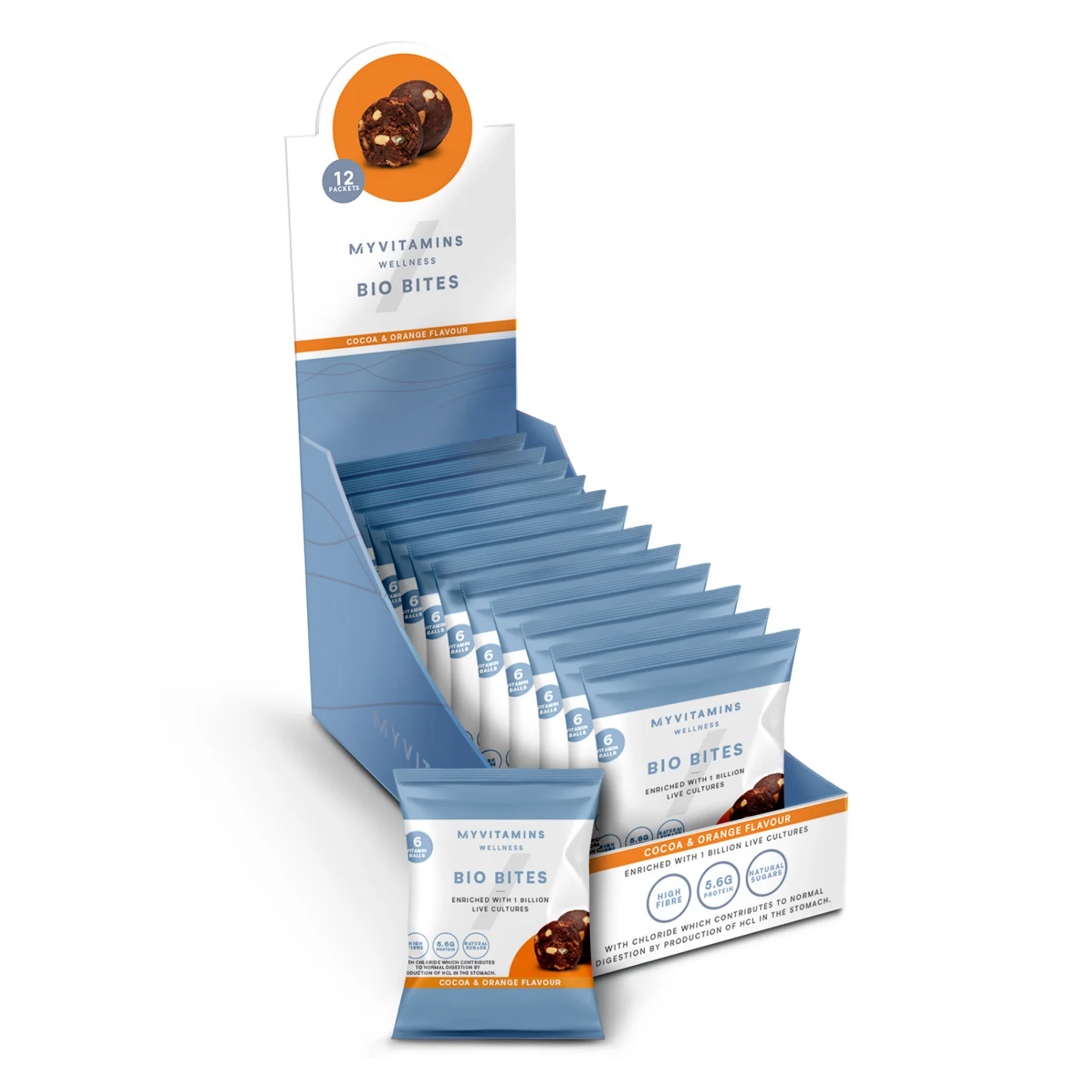 高蛋白能量球 - Cocoa & Orange 图片 1