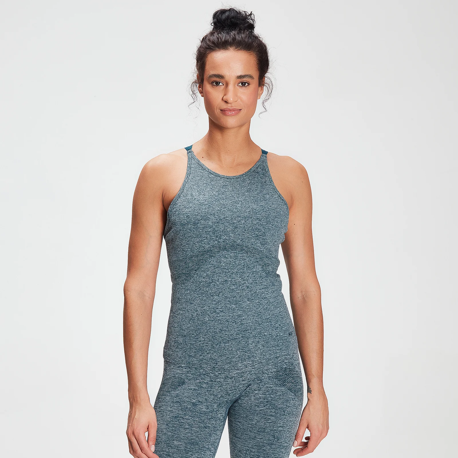 MP Women's Training Seamless Vest - Deep Sea Blue - XXS 图片 1