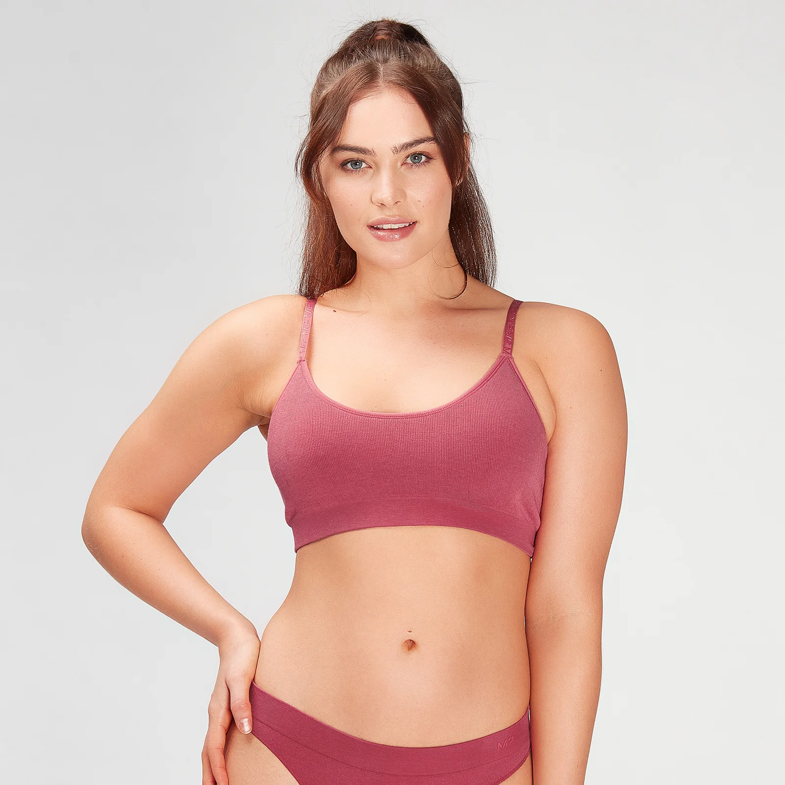 MP Women's Composure Seamless Bralette - Berry Pink - XS 图片 1
