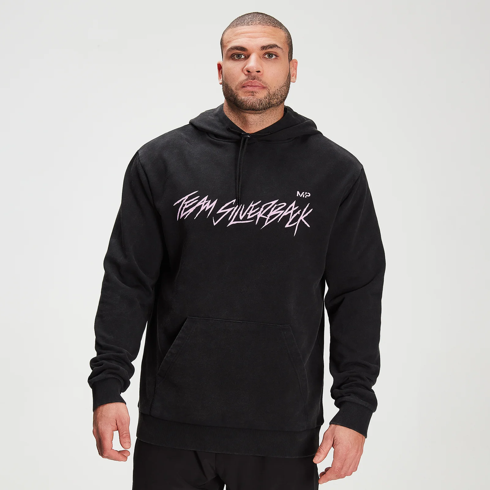 MP X Zack George Men's Washed Hoodie - Black - XXS 图片 1