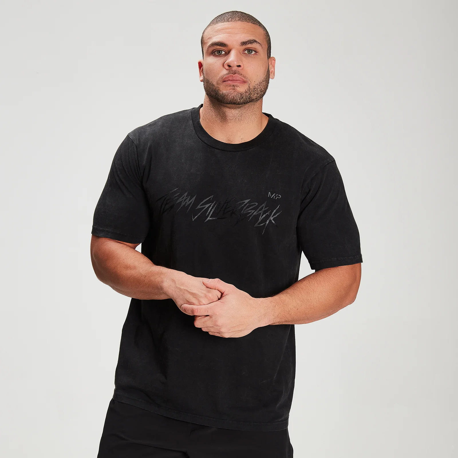 MP X Zack George Men's Washed T-Shirt - Black - XXS 图片 1
