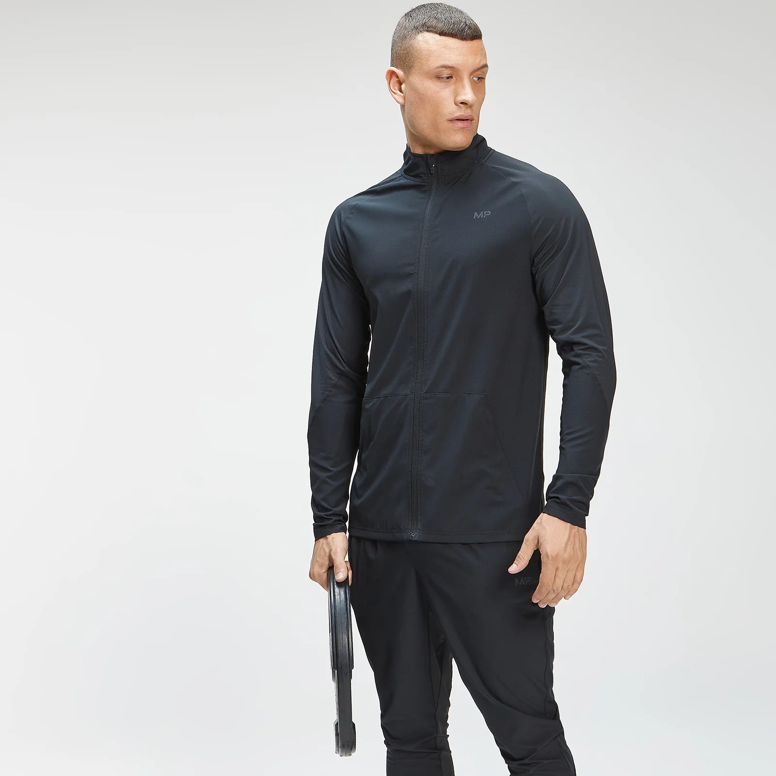 MP Men's Tempo Track Top - Black - XXS 图片 1