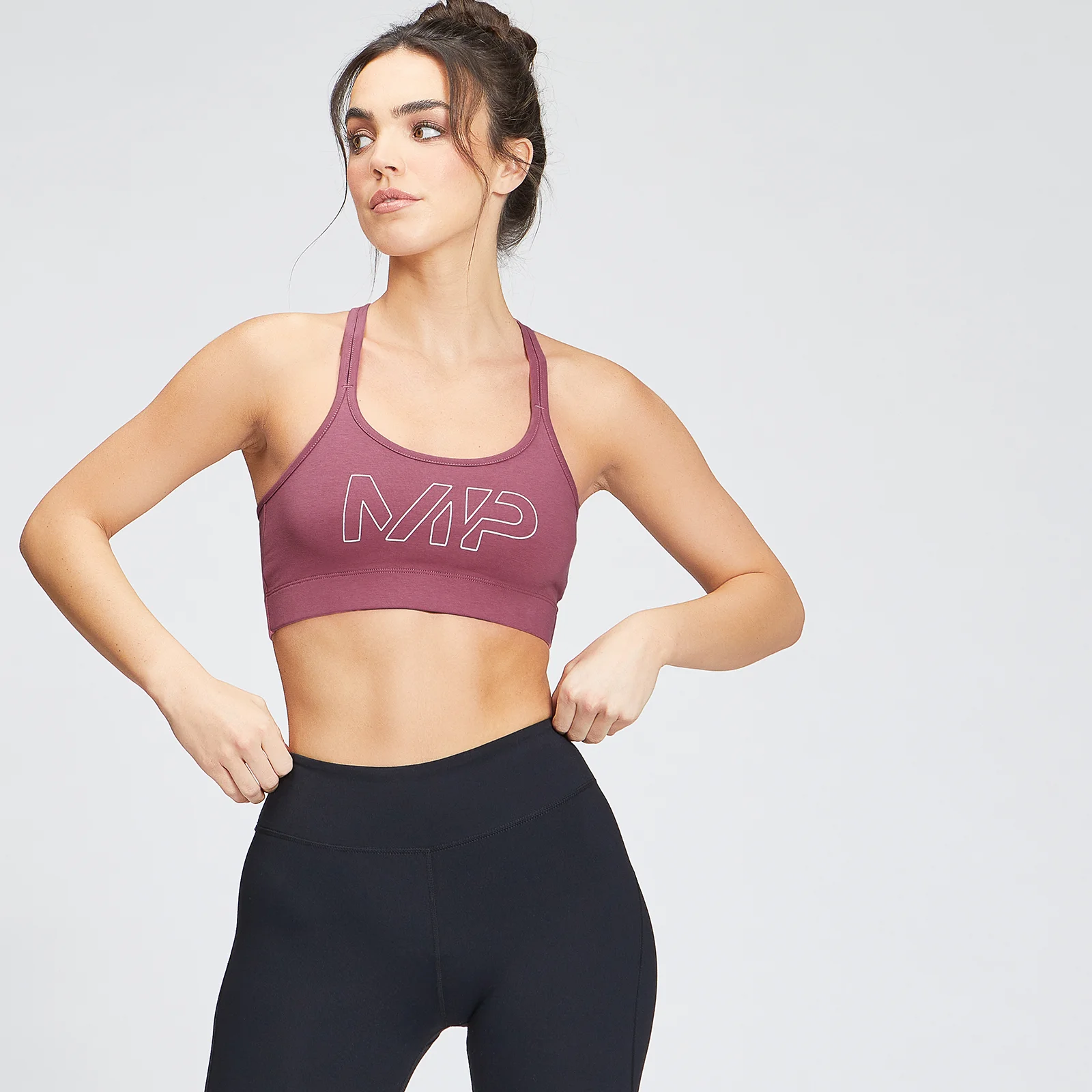 MP Women's Original Jersey Bra - Frosted Berry - XXS 图片 1