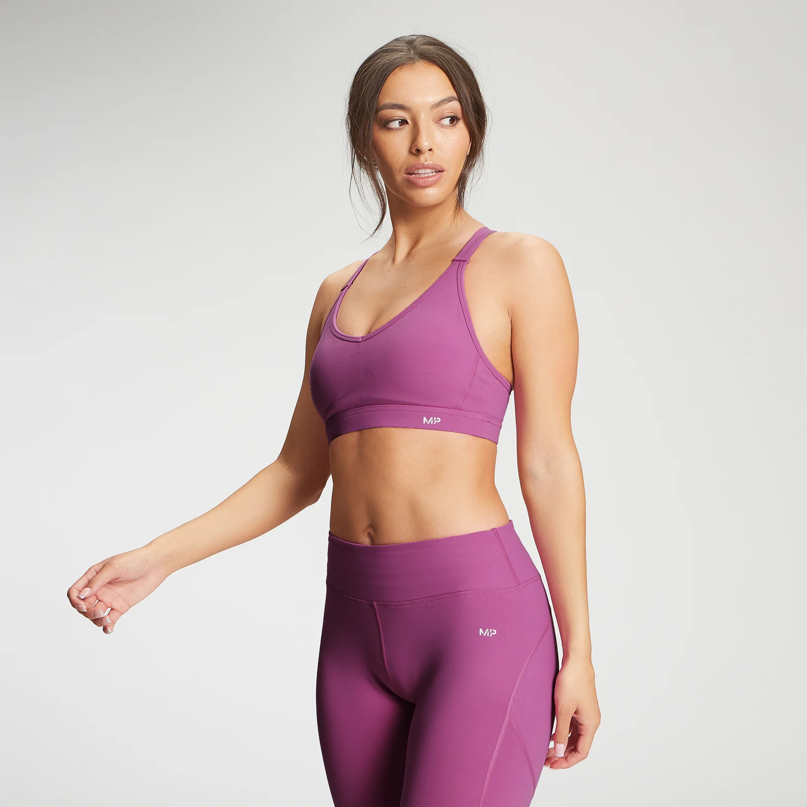 MP Women's Power Mesh Sports Bra - Orchid - XXS 图片 1