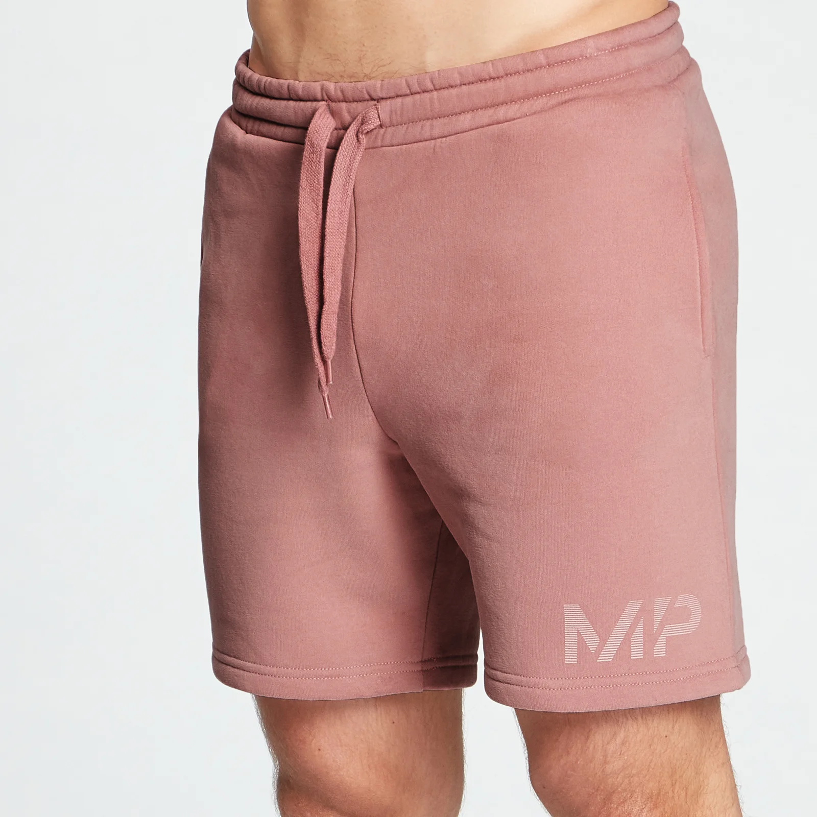 MP Men's Gradient Line Graphic Shorts - Washed Pink - XXS 图片 1