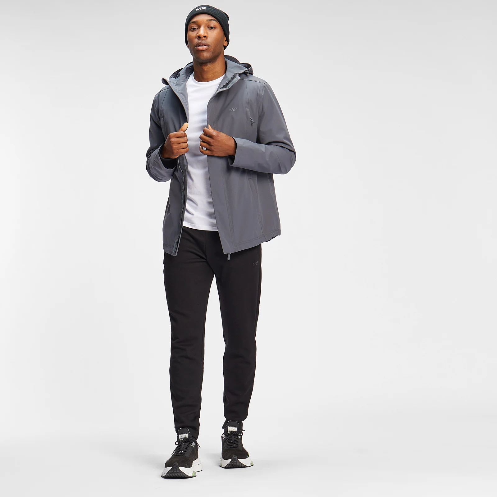 MP男士防水通勤夹克 - 深灰色 - XXS 图片 1