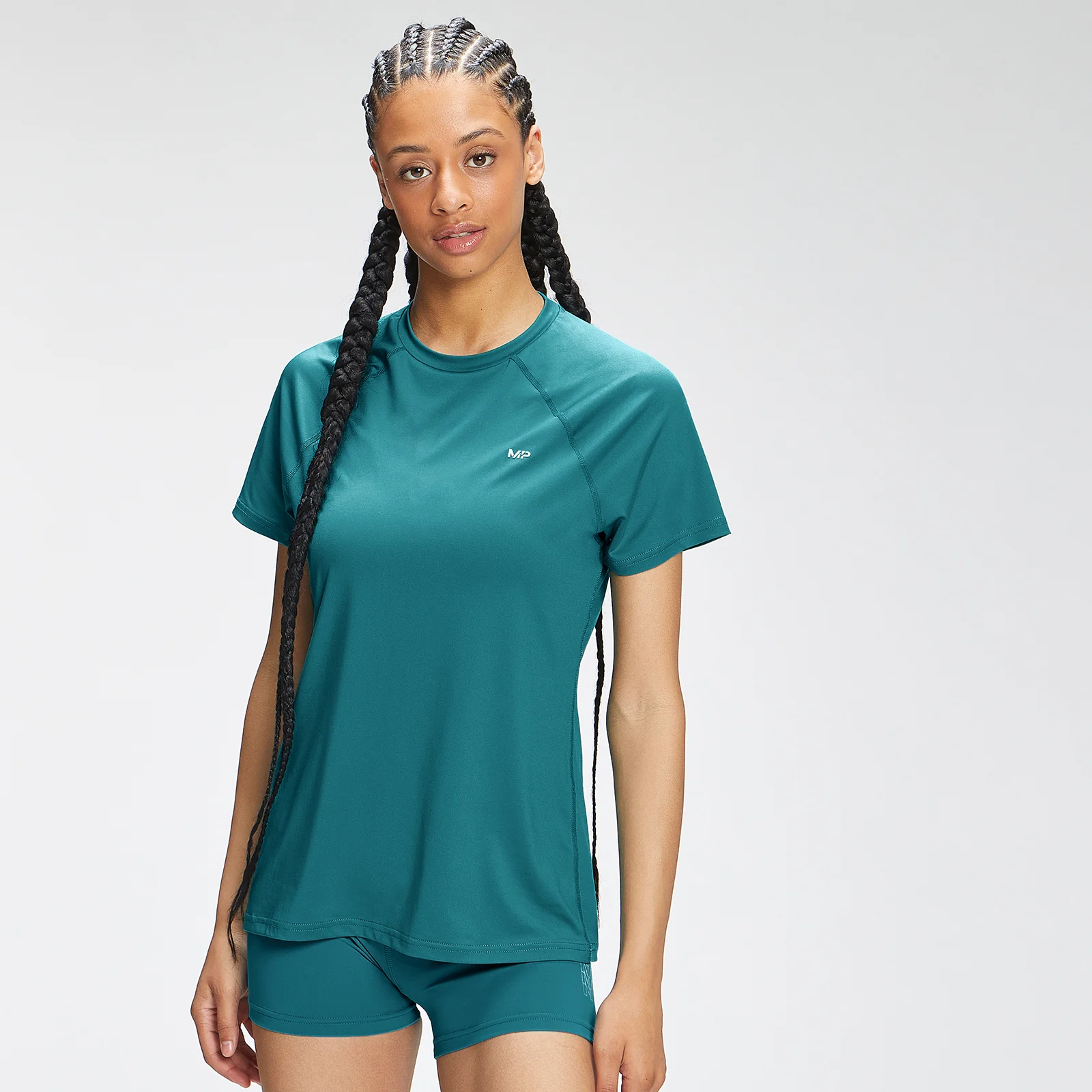 MP Women's Repeat MP Training T-Shirt - Teal - XXS 图片 1