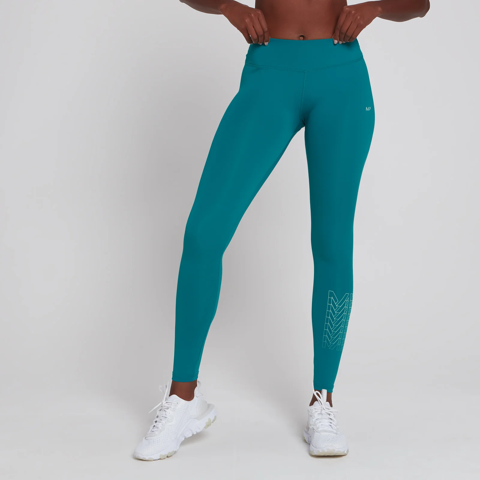 MP Women's Repeat MP Training Leggings - Teal - XXS 图片 1