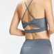 MP女式扭腰运动文胸--碳灰