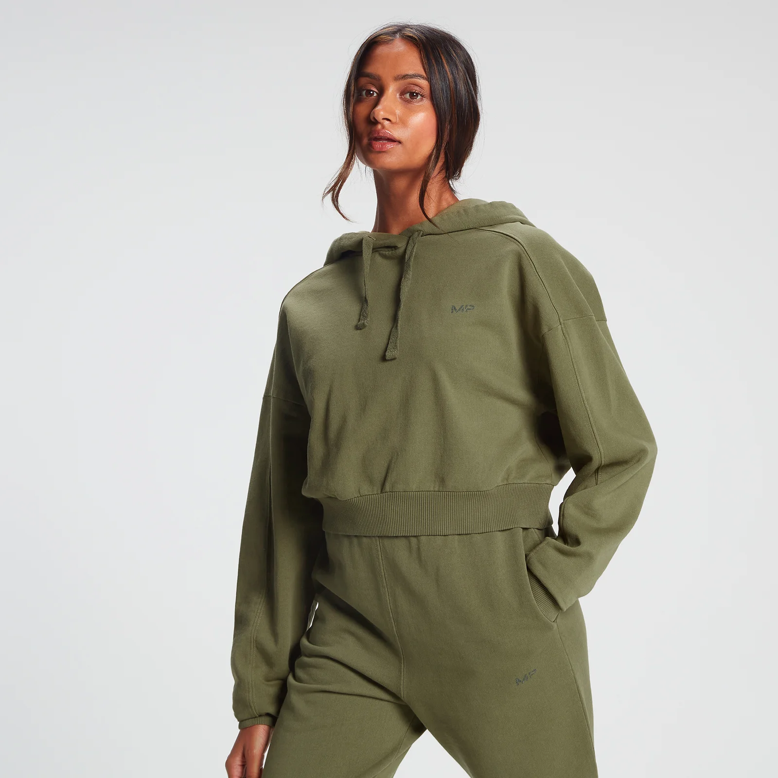 MP x Alice Klomp Snake Logo Hoodie - Green - XS 图片 1