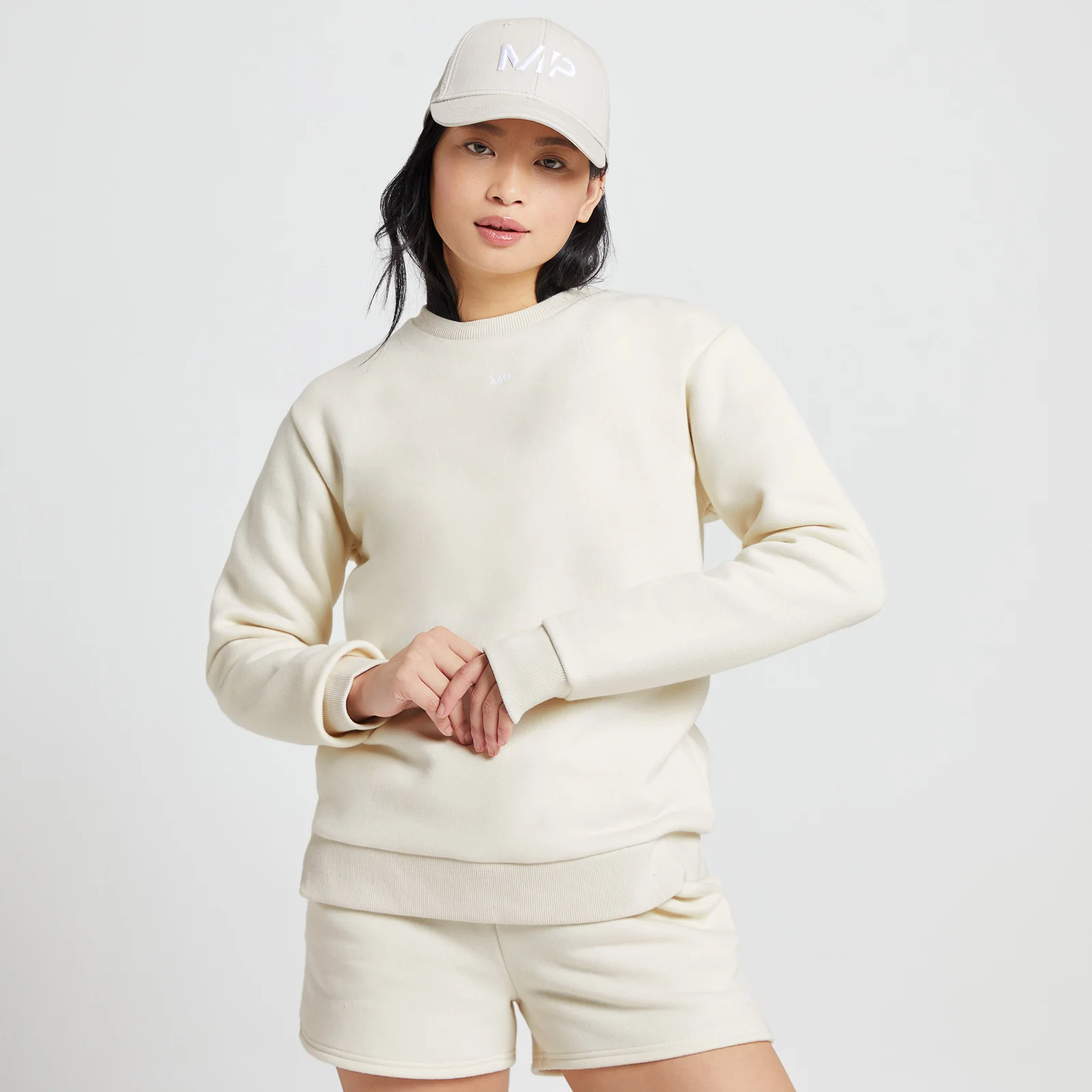 MP女士必备系列卫衣 - 米色 - XXS 图片 1