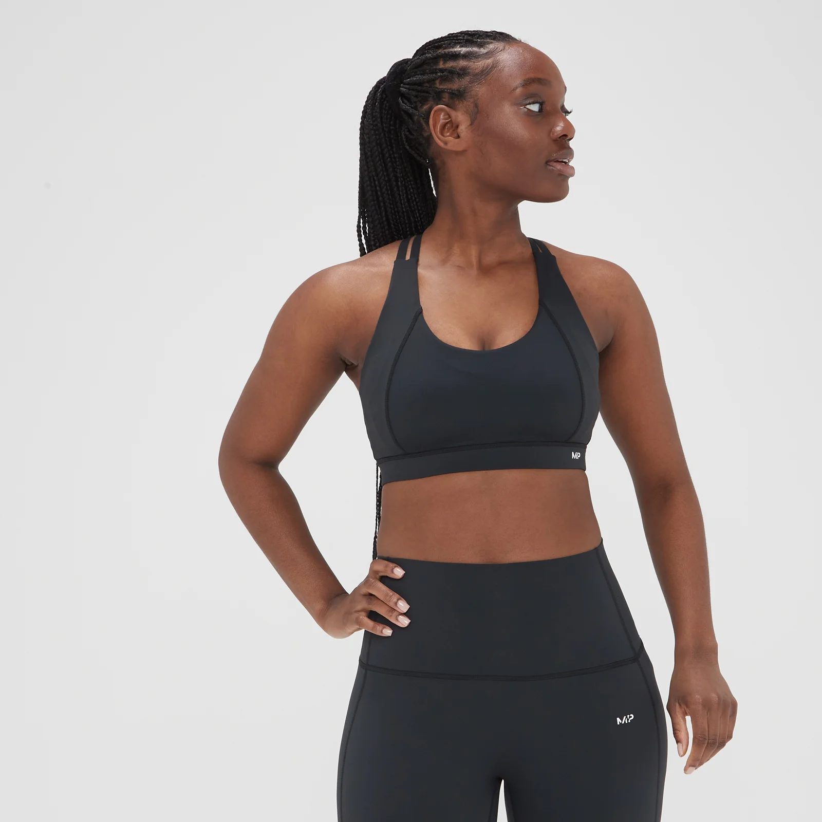 MP Adapt适应系列女士运动内衣 - 黑色 - XS 图片 1