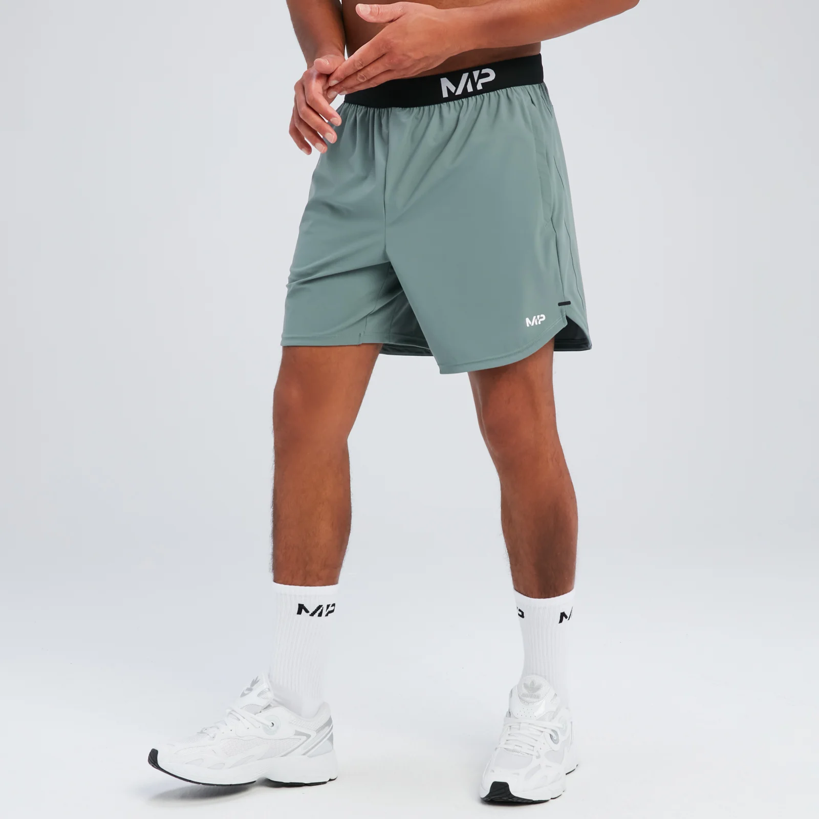 Tempo节奏系列男士短裤 - 板岩灰 - XS 图片 1