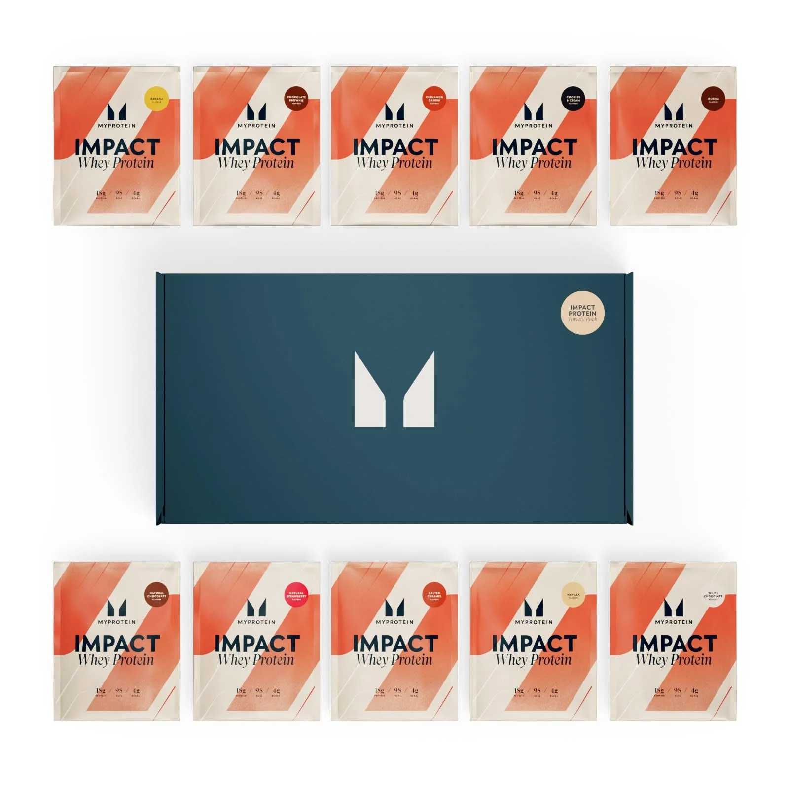 Myprotein Impact Whey Variety Pack (10 servings) 图片 1