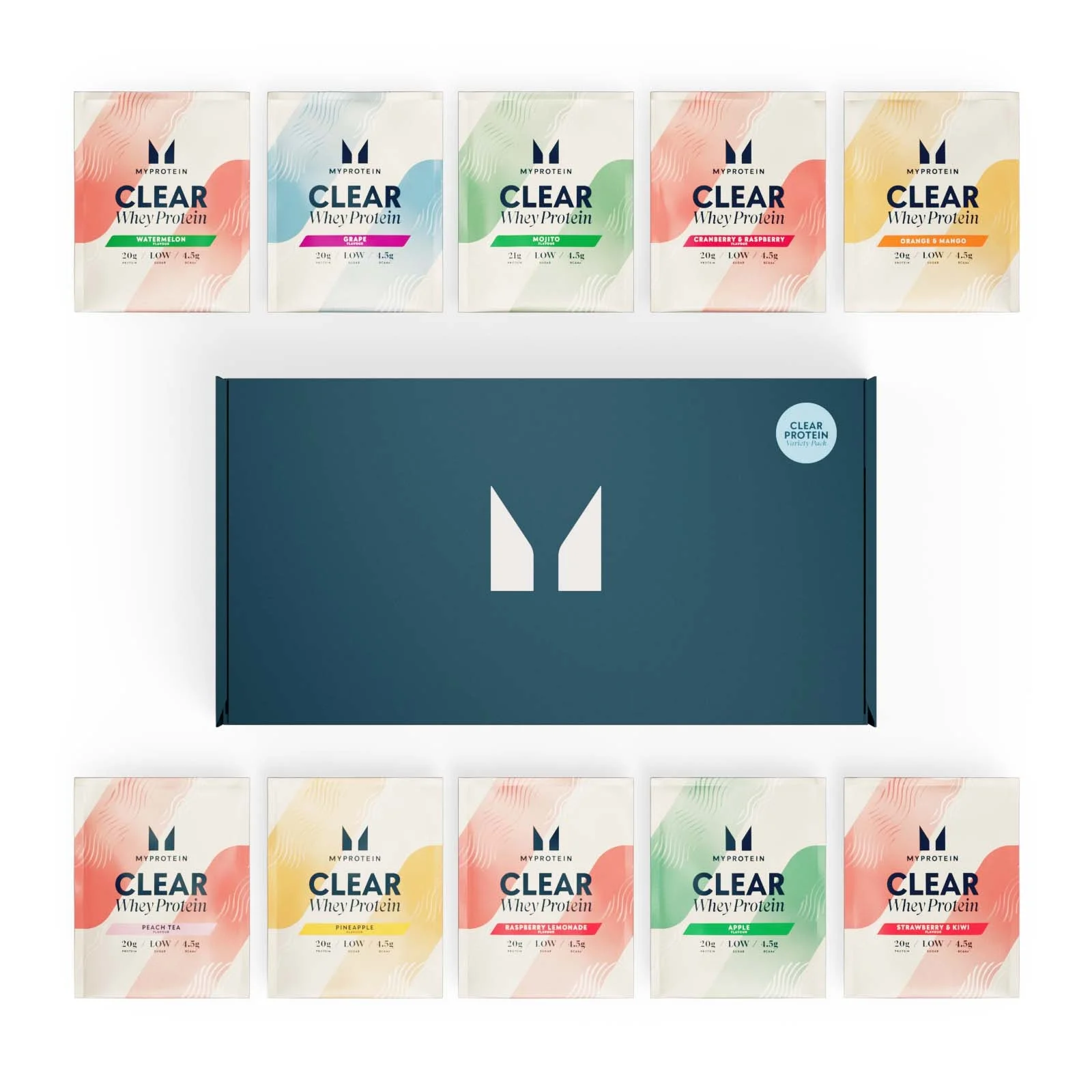 Myprotein Clear Whey Variety Pack (10 servings) 图片 1
