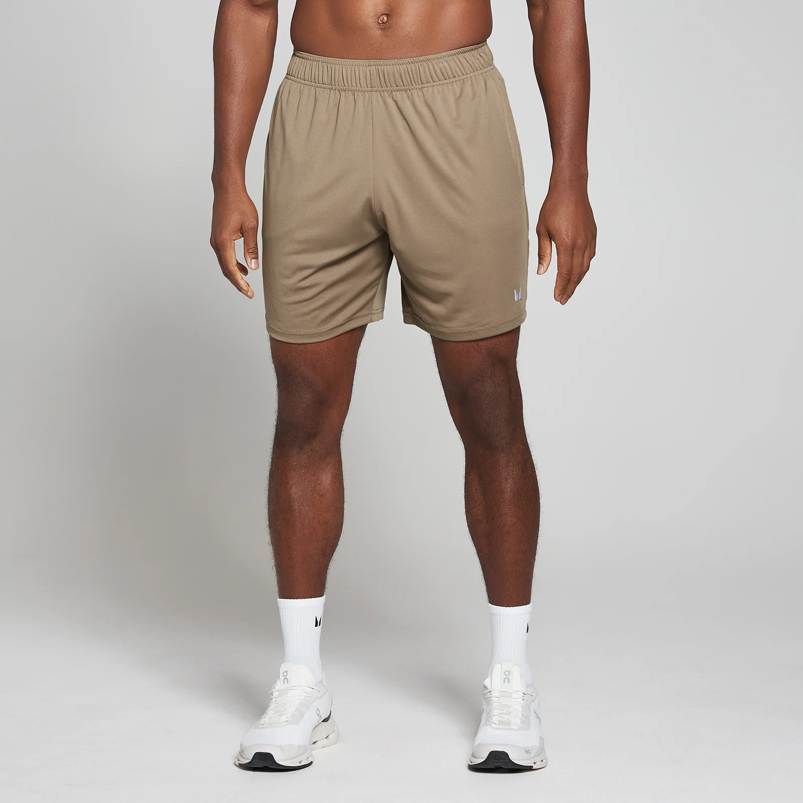 MP Men's Lightweight 7 Inch Training Shorts - Soft Brown - XS 图片 1