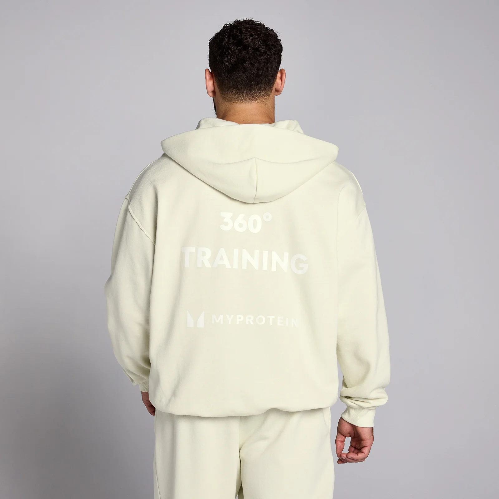 Tempo节奏系列男士多功能1/4拉链帽衫 - 大麦绿 - L 图片 1