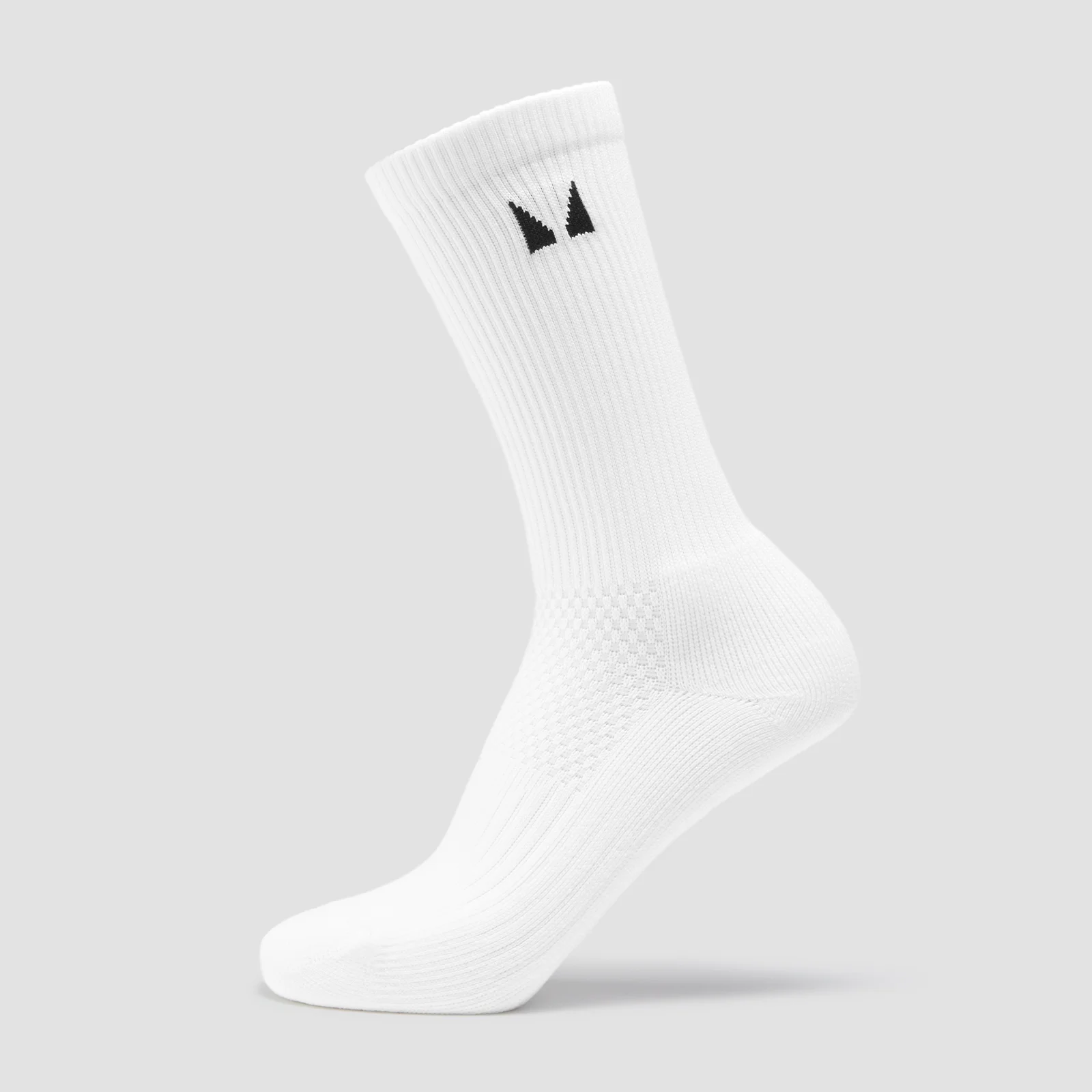 MP Running Socks - White - UK 6-8 图片 1