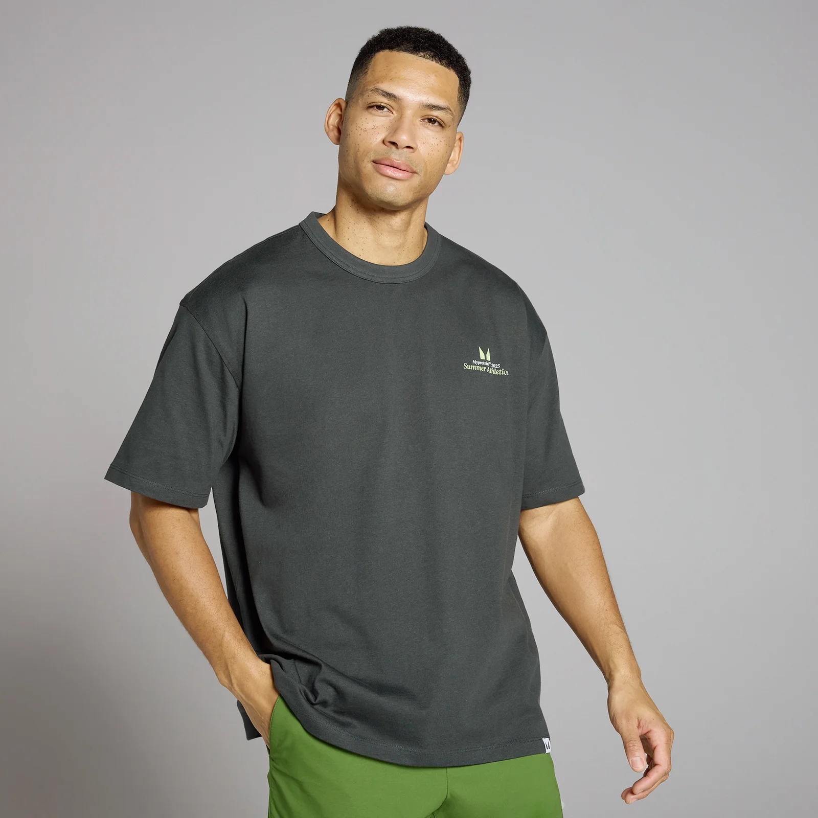 Lifestyle生活方式系列印花T恤 - 水洗黑 - XXS-XS 图片 1